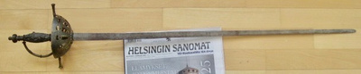 VANHA Miekka KOMEA Terä Espanja?