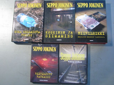 SEPPO JOKINEN ÄÄNIKIRJAT + KIRJAT