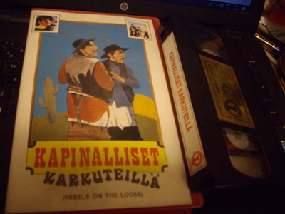 VHS :  Kapinalliset karkuteillä ( Sis. postikulut )
