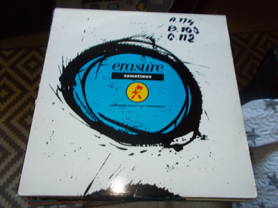 12" VINYYLI SINKKU ERASURE ** SOMETIMES **