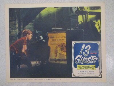 13 KUMMITUSTA (William Castle, 1960) - aulakortti #4