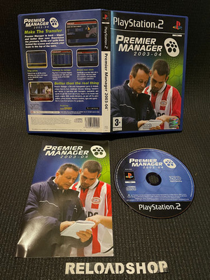 Premier Manager 2003-04 PS2 - CIB