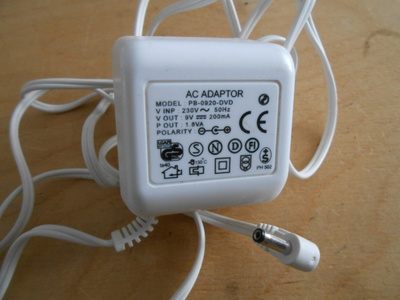Philips AC Adaptor PB-0920-DVD