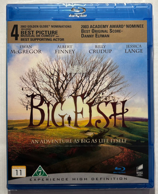 BIG FISH - Blu-ray, uusi