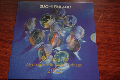ENSIMMÄINEN Euro vuosisarja 2002, arvokas