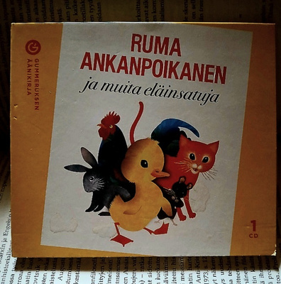 Ruma ankanpoikanen ja muita eläinsatuja (äänikirja, CD)