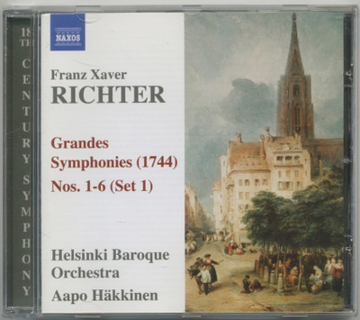RICHTER • HÄKKINEN: Kuusi sinfoniaa no:t 1–6 - Naxos CD 2007