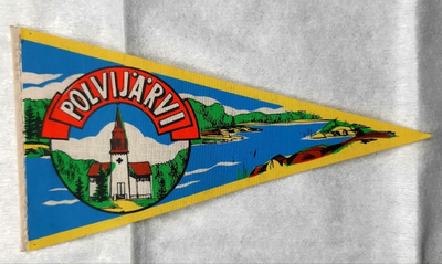 Polvijärvi pieni  vintage matkailuviiri
