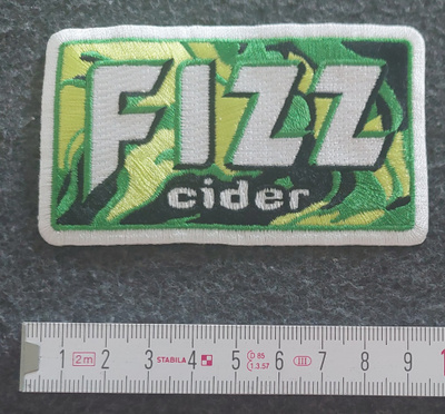 FIZZ CIDER KANGASMERKKI, SILITETTÄVÄ MERKKI
