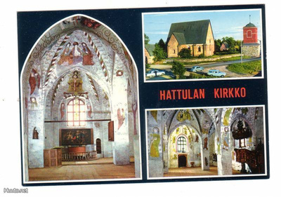 HATTULA: Vanha kirkko (monikuva)
