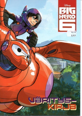 VÄRITYSKIRJA °°"BIG HERO 6"°° -  / DISNEY... (UUSI)