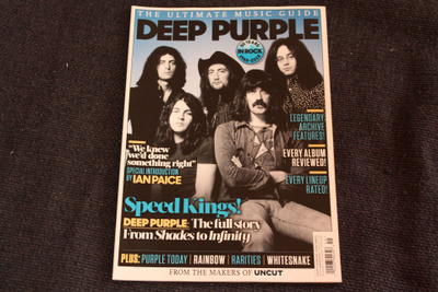 Uncut Deep Purple magazine lehti 2018