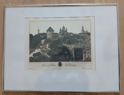 Kuparikaiverrus / Copper engraving; Tallinn