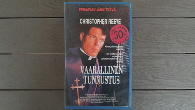 VHS: Vaarallinen Tunnustus (Christopher Reeve 1992)