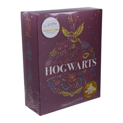 HARRY POTTER SOCK ADVENT CALENDAR (75 506) 12 days 12 pair s