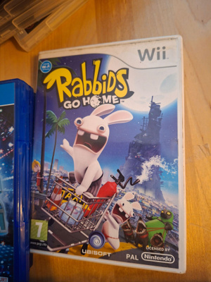 Wii Rabbids Go home CIB