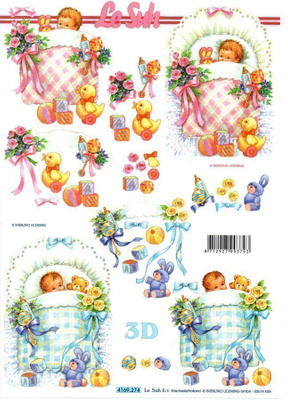 3D  "TYTTÖ- JA POIKAVAUVAT" /Le Suh