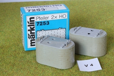 #V4 Märklin 7253 siltapilari, 30mm, 2kpl