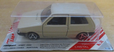 Fiat Uno 45 Hatchback 3 door 1985 Beige Poliguri 1:50