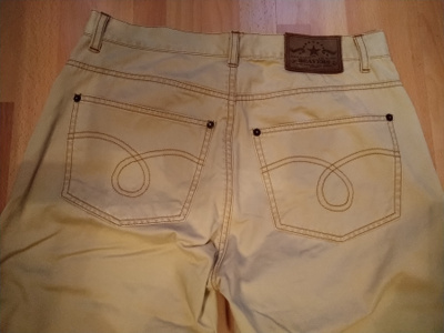 BEAVERS housut W31", L29" beige.