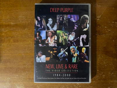 Deep Purple New Live Rare The Video Collection 1984-2000 DVD