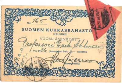 POSTIENNAKKO HELSINKI-JYVÄSKYLÄ JÄSENKORTTI