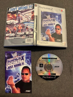 SmackDown - Just Bring It PS2 (Suomijulkaisu)