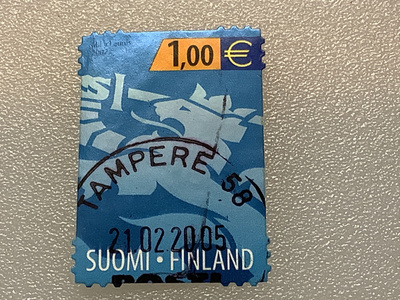 1602/ 2002 Malli 2002 Leijona 1€ o leimattu loisto