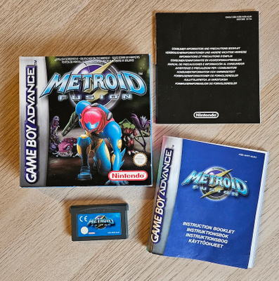 Game Boy Advance -peli: Metroid Fusion