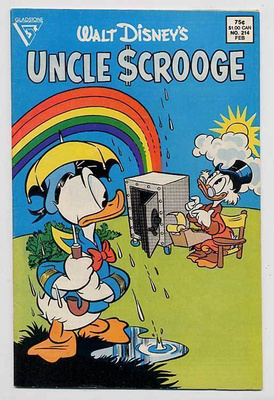 Walt Disney's Uncle Scrooge  #214 February 1987