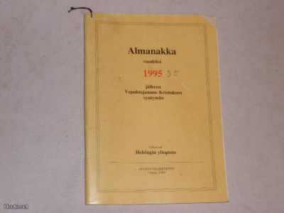 huuda syntymävuotesi almanakka 1995