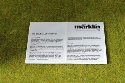 #A67 Märklin M Delta-vetureiden ohjekirja