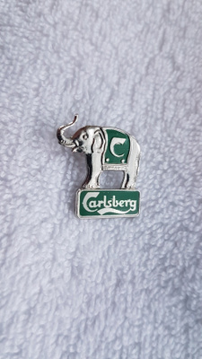 Carlsberg elefantti Rintamerkki Grundlagt 1847