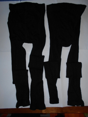 Välilegginssit, koko 122/128, 2kpl  (#2115)