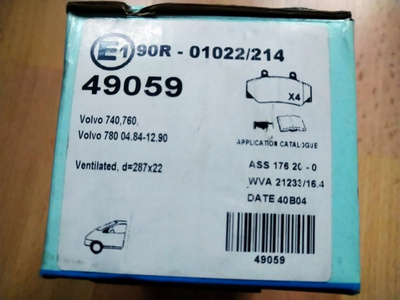 Volvo Jarrupalat Jufi 49059