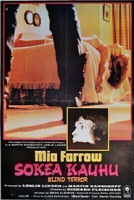 Elokuvajuliste: Sokea kauhu