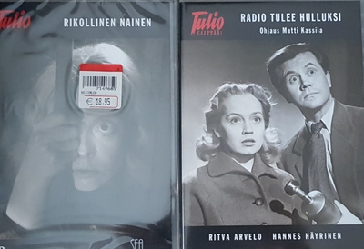 Radio Tulee Hulluksi ja Rikollinen nainen Tulio- DVD