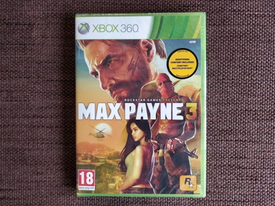 Uusi Max Payne 3 Xbox 360 NIB