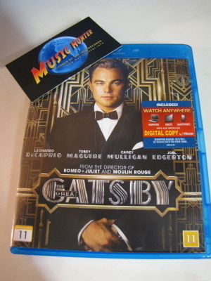 THE GREAT GATSBY BLU-RAY .
