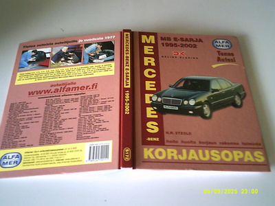Mercedes Benz E-sarja 1995-2002 korjausopas; Alfamer
