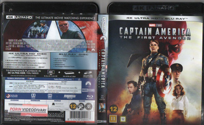 Captain America The First Avenger	(48 648)	k	-FI-	4K HD+BLUR
