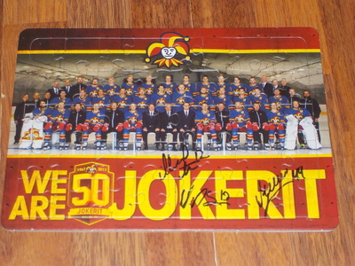 Jokerit 50 vuotta PALAPELI 2017 , 3 Nimmaria !