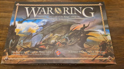 THE WAR OF THE RING - Lautapeli  ( Vajaa )