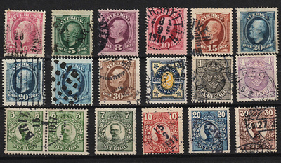 1885-1911 pikkulevyllinen vanhaa Ruotsia