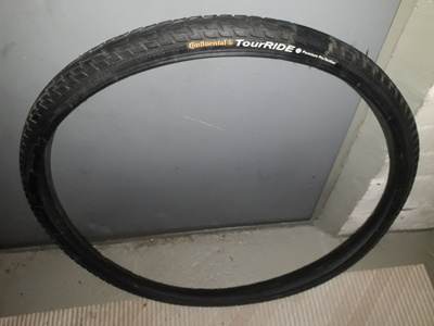 Polkupyörän ulkorengas 37-609. Continental (pistosuojattu)