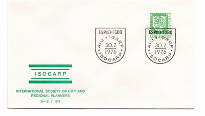 Espoo: ISOCARP (erikoisleima 30.7.1976)