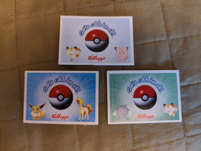 Pokemon - kellogg's tarravihot