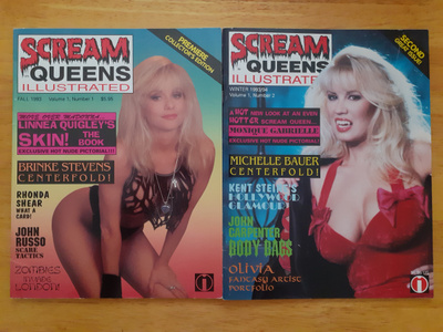2 x Scream Queens Illustrated LEHTIÄ