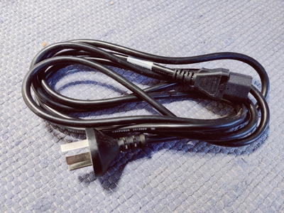 Power cord, sähkökaapeli C13 - Type I