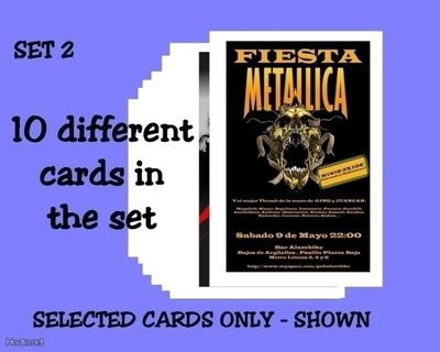METALLICA -- postikorttisetti  (Upea Lahja !!) #2